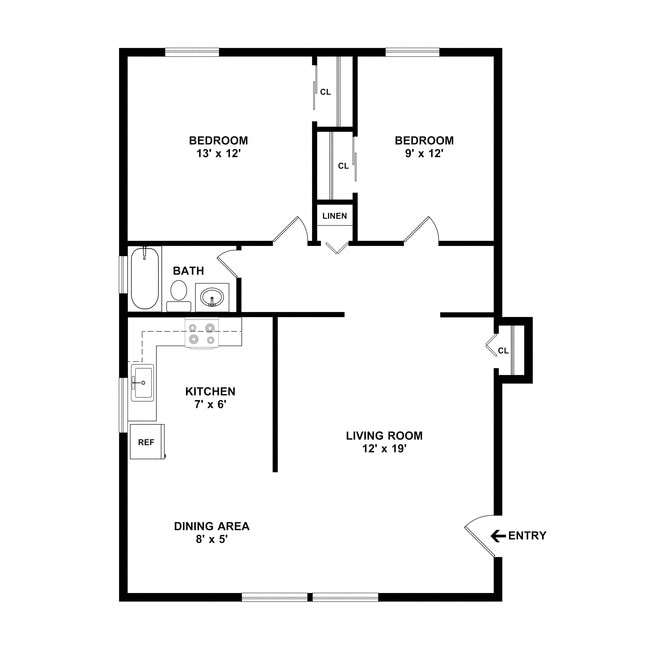 Floorplan - Glassboro Terrace