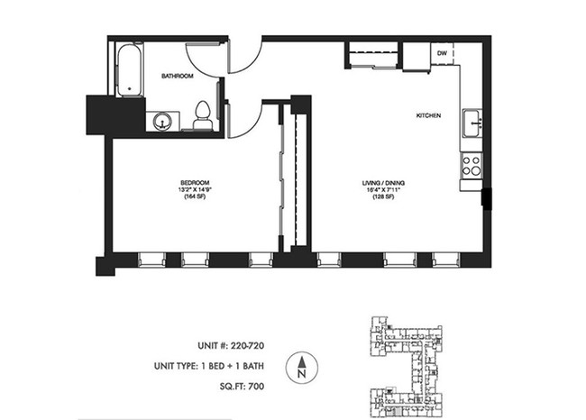 Floorplan - Somerset Place Apartments