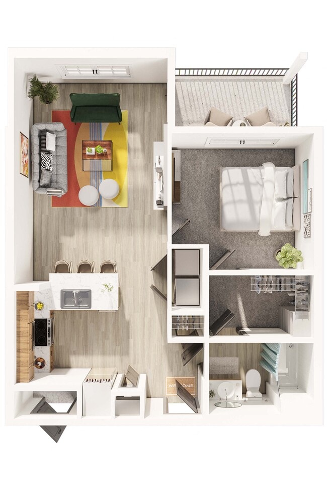 Floorplan - Vantage Apartments