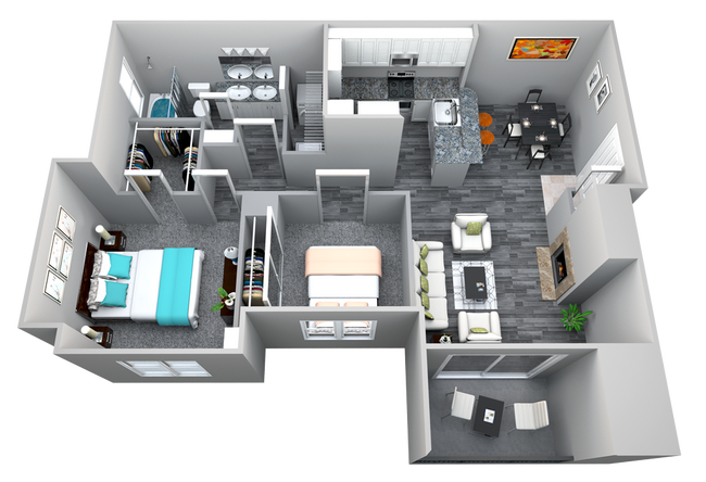 Floorplan - Mode at Owings Mills