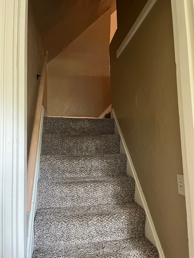 Stairs to Primary Bedroom - 309 Biddle Ave