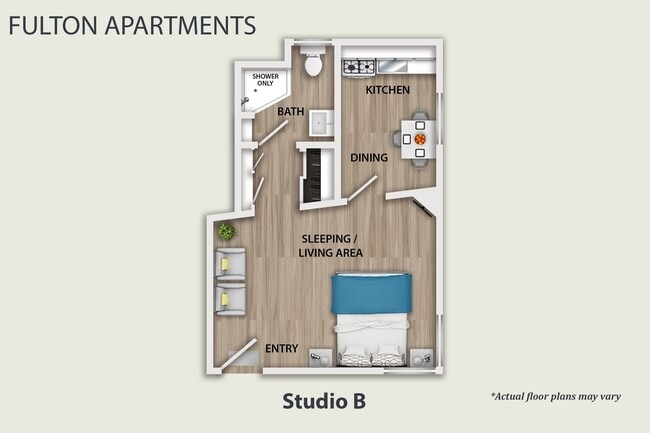 Floorplan - Fulton Apartments