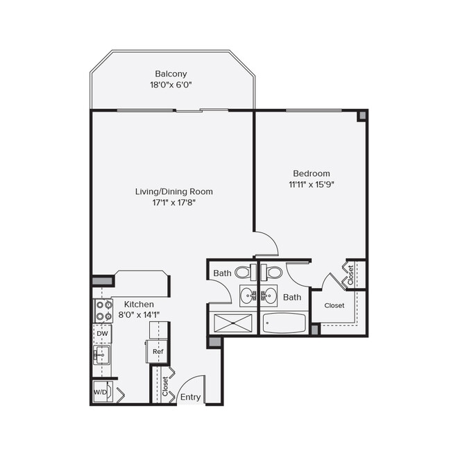 Floorplan - 10 West Apartments