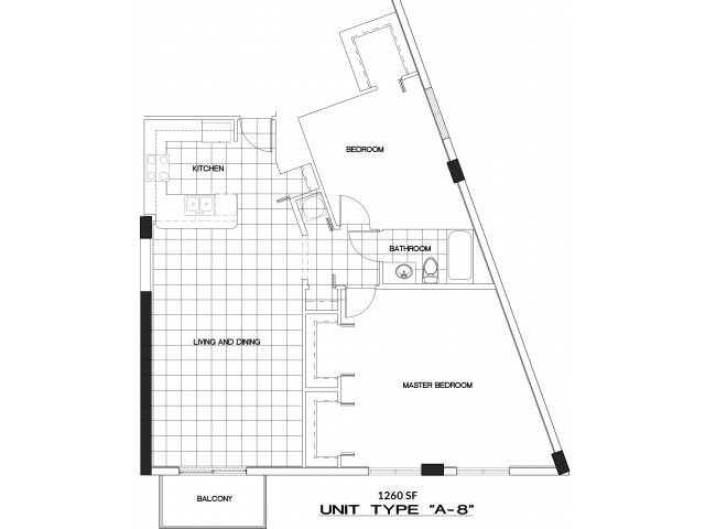 Unit A8 - Miami Riverfront Residences