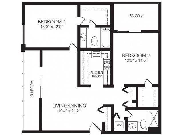 Floorplan - 2460 Peachtree