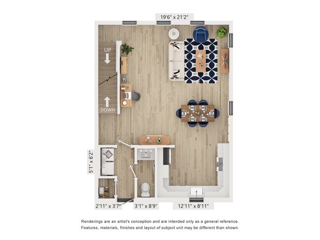 Floorplan - Hamlet at Avalon Park - Homes and Townhomes for Rent