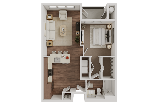 Floorplan - The Mark at Midtown Park