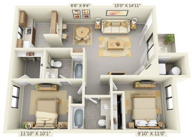 Floorplan - Pepperwood