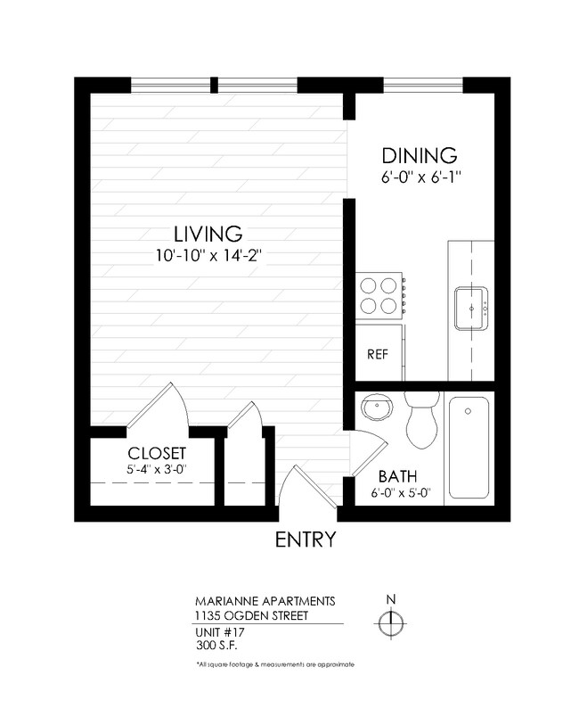 Floorplan - Marianne Apartments