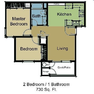 2BR / 1BA - Terracina at Wildhorse