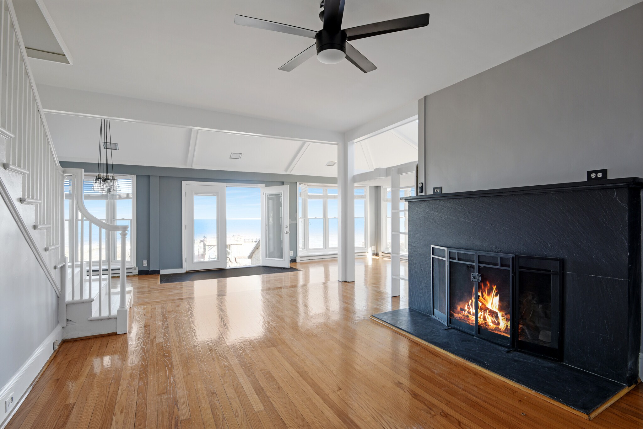 view from living rooom - 1301 Rogers Rd