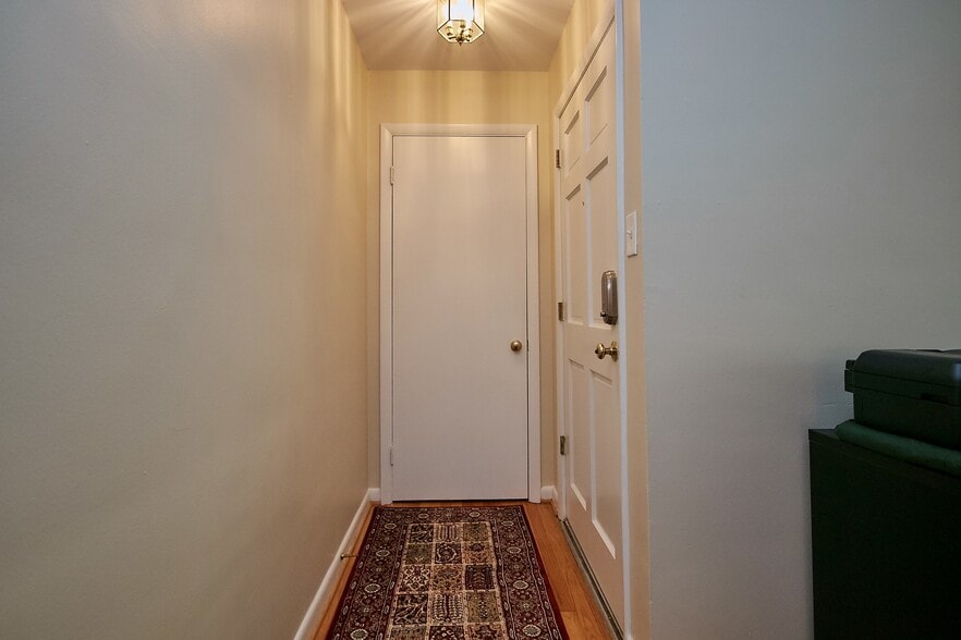 Coat closet near entry door - 805 23rd St S