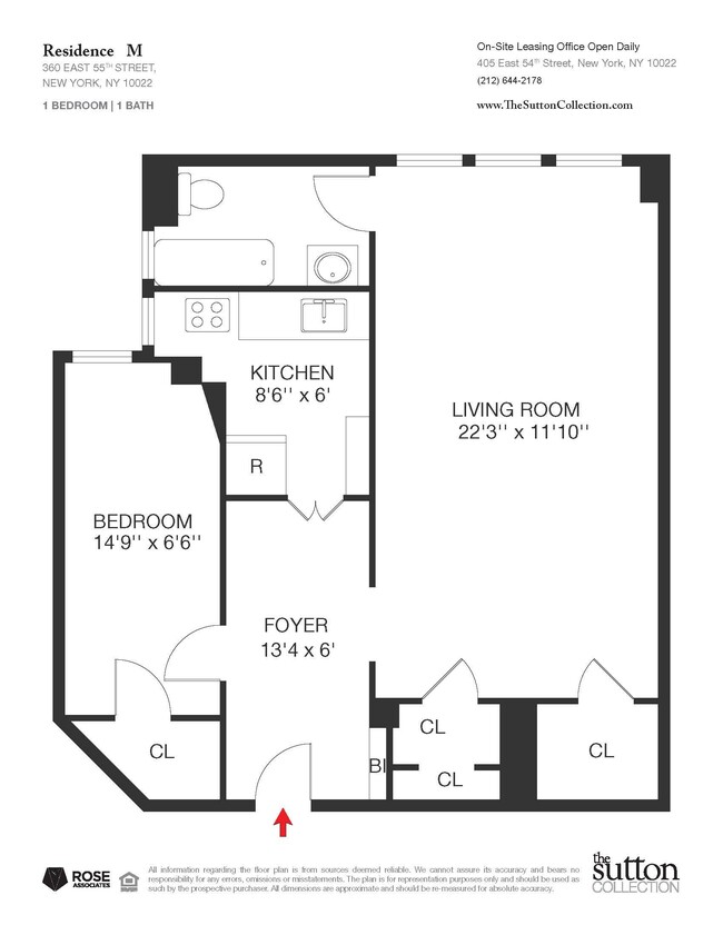 Floorplan - The Sutton Collection