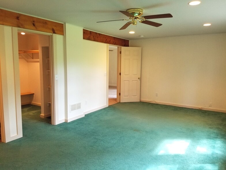 Basement Bedroom - view looking into living space - 3023 University Dr
