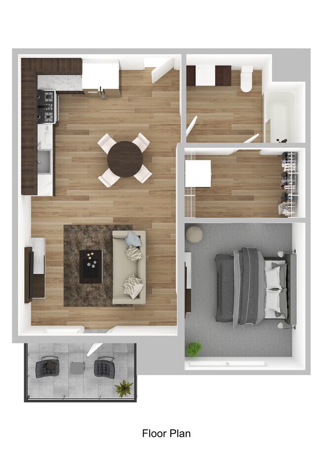 Floorplan - Eleanor H16 Apartments
