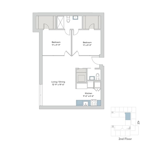 Floorplan - Interstate Flats