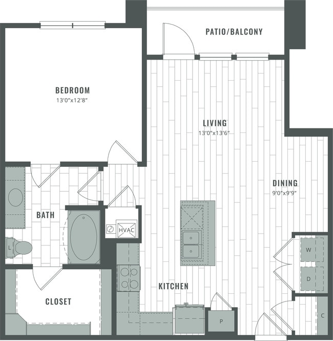 Floorplan - Bridge at Henley