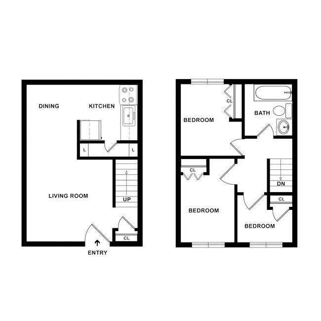 Floorplan - The Residences at Pine Knoll