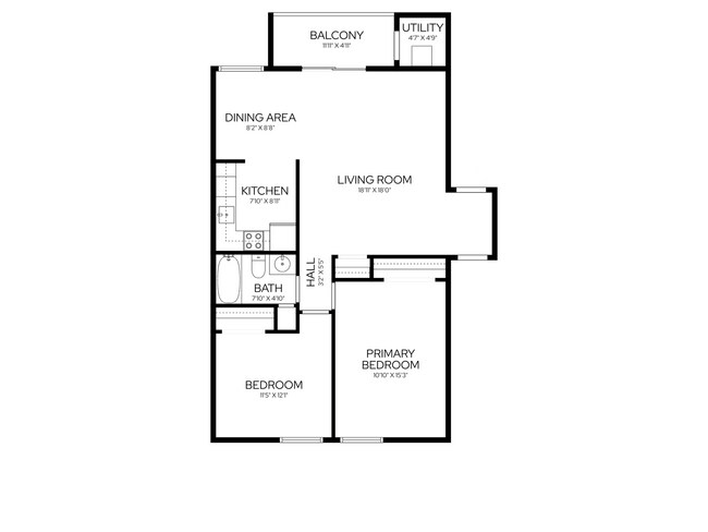 Floorplan - Landmark Apartments