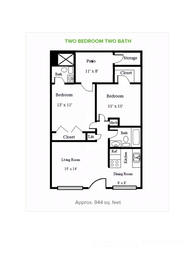 Floorplan - The Harlowe