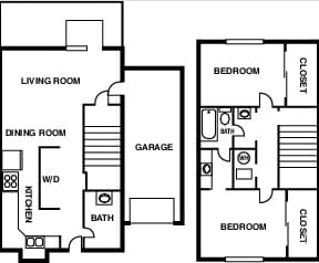 2Br/1.5BA - Terraview Apartments