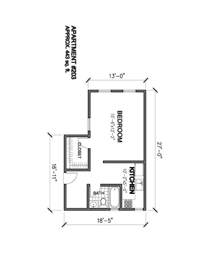 1BR/1BA - Traveler Manor
