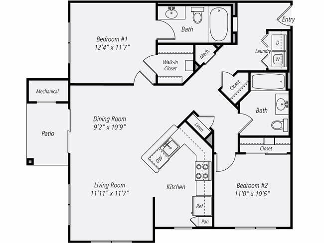 Floorplan - Avalon Garden City