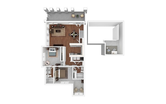 Floorplan - Heights of Benbrook