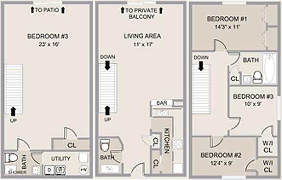 4BR/2.5BA - Stadium Crossing (Varsity Properties)