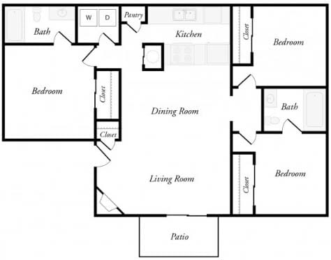 3x2_1059sf_Solaire.jpg - Solaire Apartments