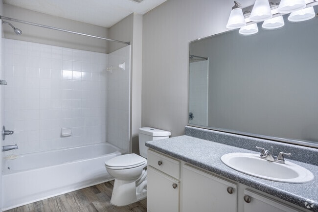 2BR, 2BA - 1,175SF - Primary Bathroom - St. Phillip Villas