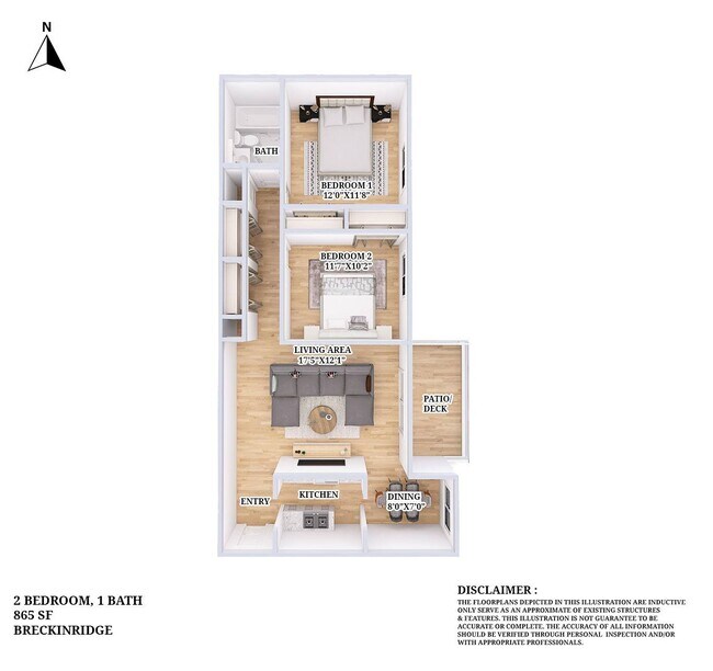 Floorplan - Summit at Keystone
