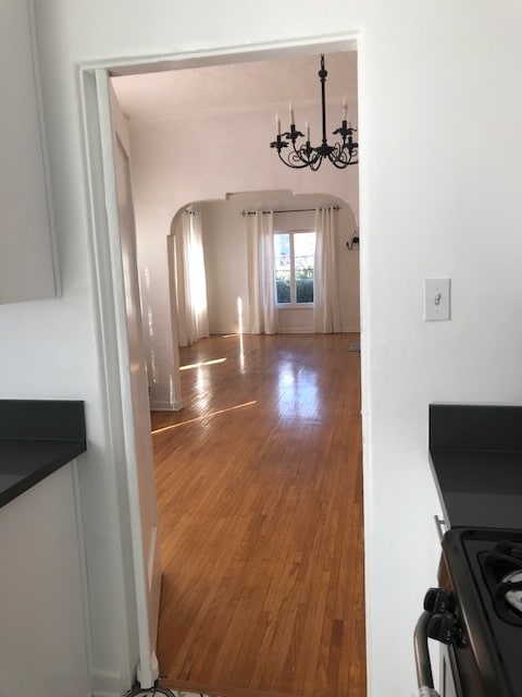 Kitchen to Dining and Living Rooms - 918 1/2 S Orange Grove Ave