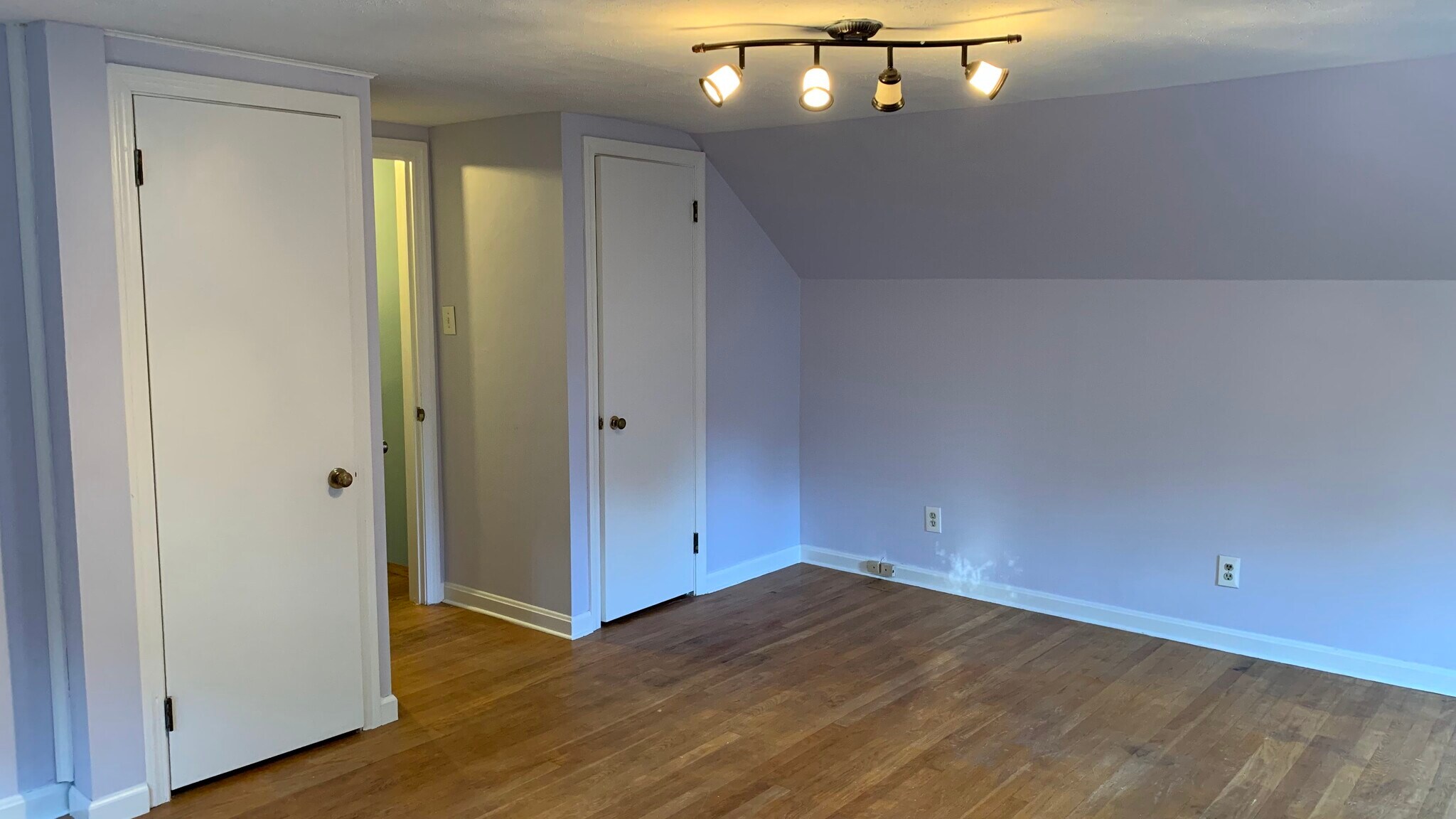 Closets 1 and 2, either side of entrance - 58 Oakwood Dr