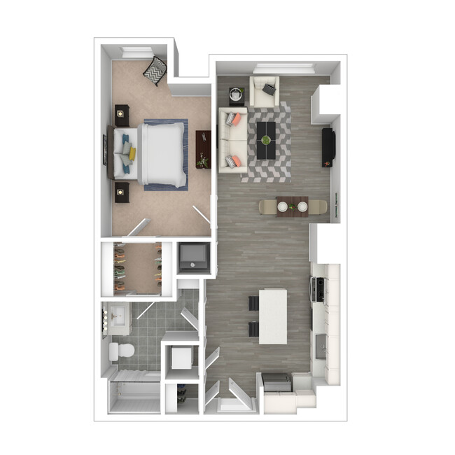 Floorplan - Residences on the Lane - 62+