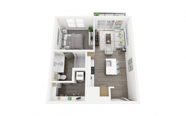Floorplan - The Haywood Apartments
