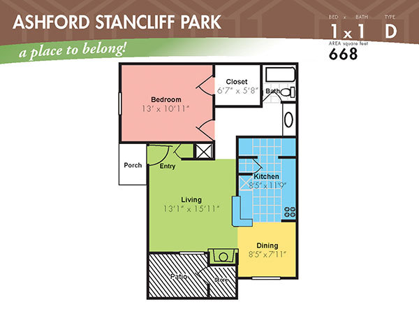 Floorplan - Ashford Stancliff Park