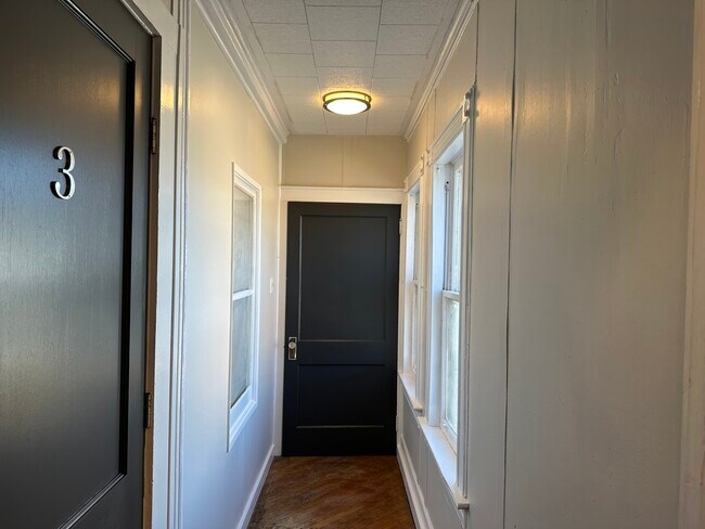 Apartments 2nd floor hallway - 636 Ringwood Ave