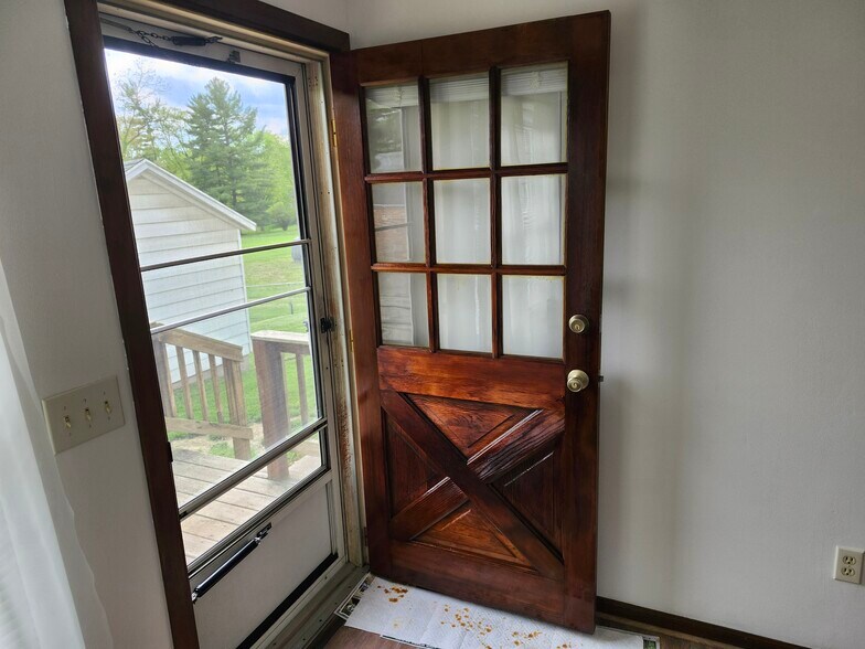 Back door - 1073 Highview Dr