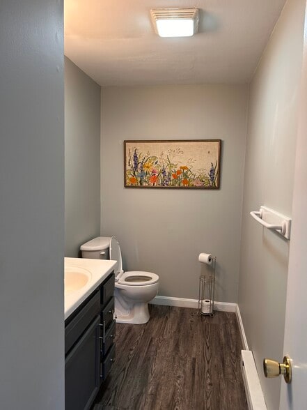 Downstairs half bath. - 252 Union St