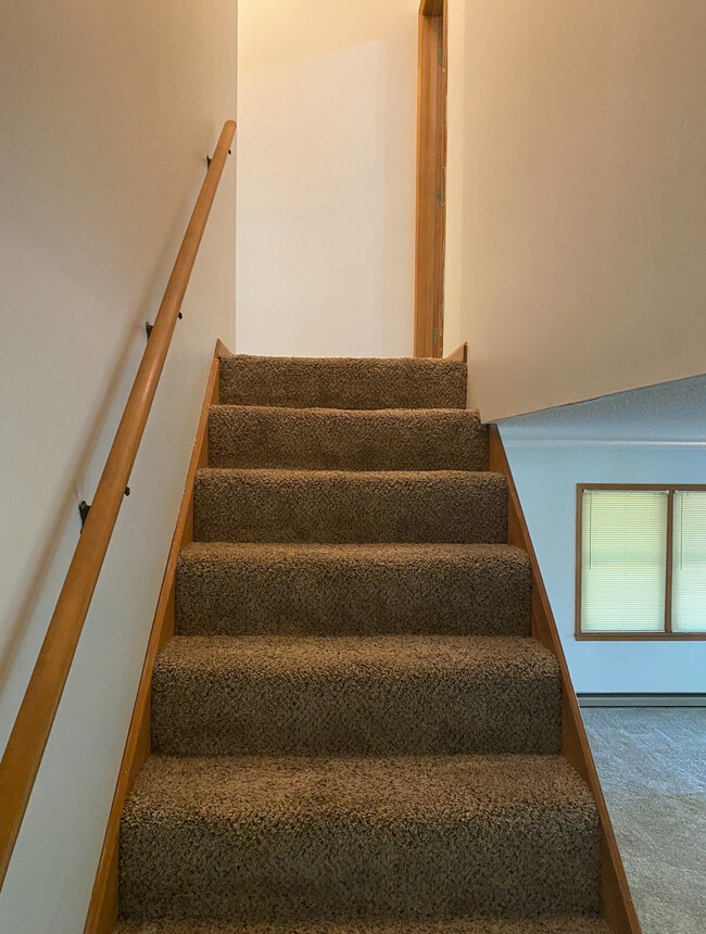 Stairs leading upstairs - 267 Whitewater Overlook