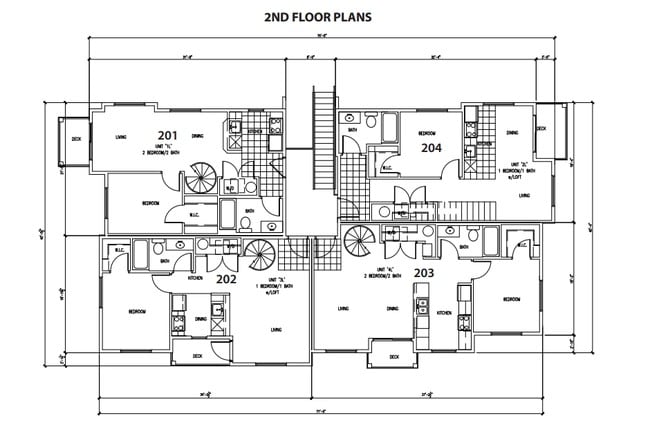 Second Floor - Ustick Corner Apartments
