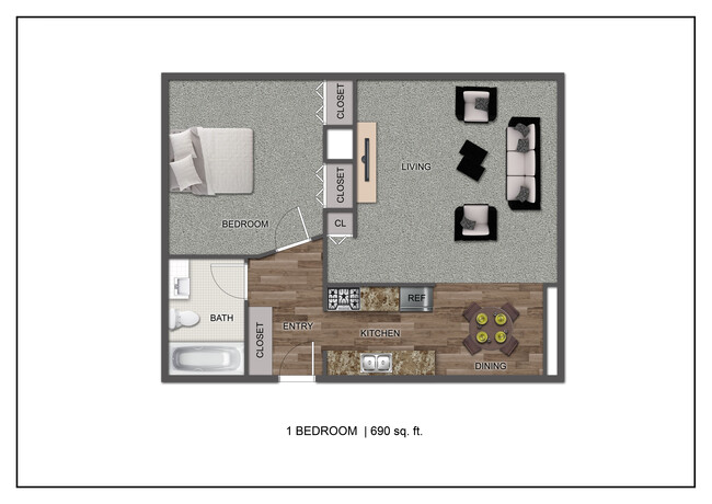 Floorplan - Blaisdell Manor