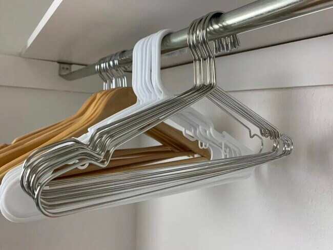 Pack light and stay organized with the clothing hangers provided - 2304 E 14th St