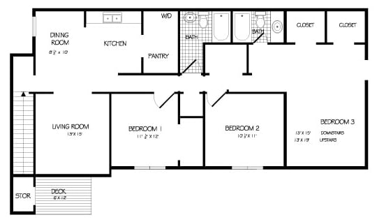 3BR/2BA - Branchwater