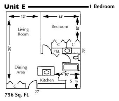 Unit E - Morningside Apartments