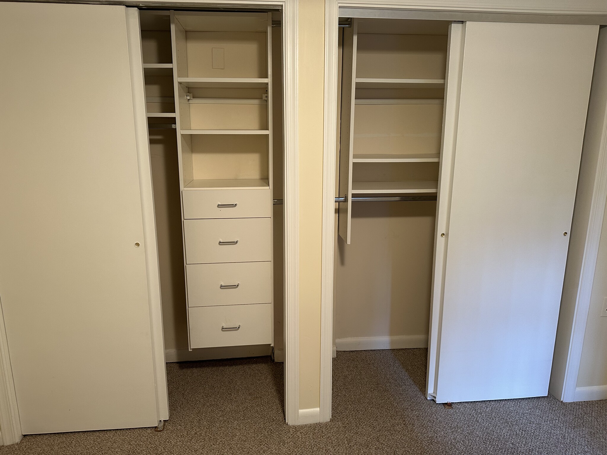 Bedroom closet with built-ins - 1336 Kenyon St NW