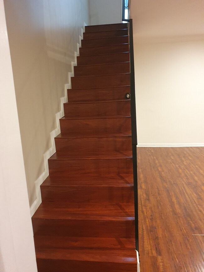 stairs looking up - 20202 Cohasset St