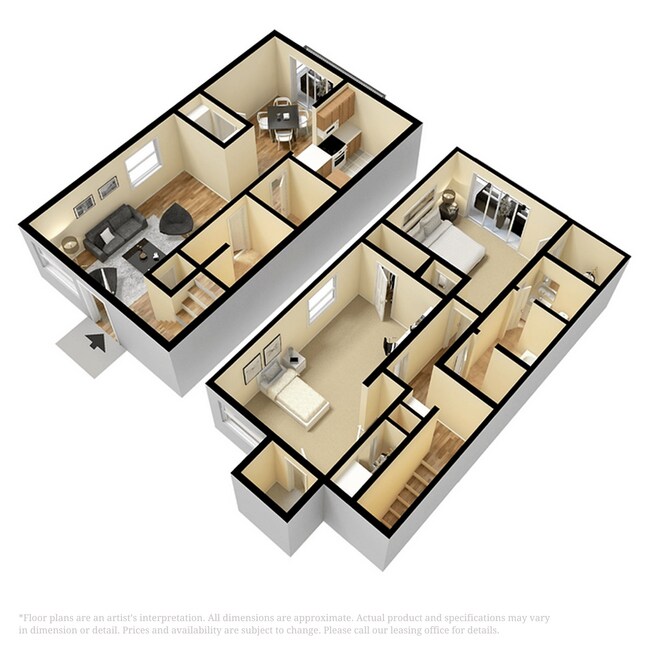 Floorplan - Diamond  Trail Apartments