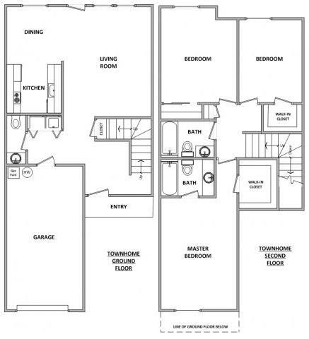 Floorplan - Hathaway Court Apartments